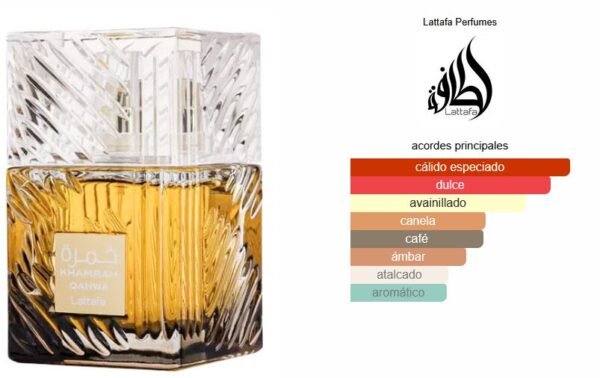 Notas Khamrah Qahwa Khamrah Qahwa 100ml EDP - Lattafa
