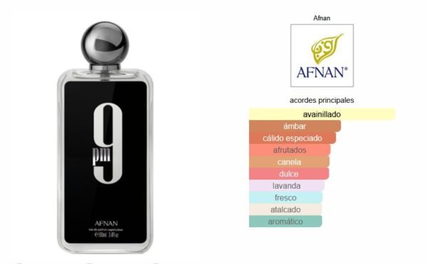 9 pm notas 9PM 100ml EDP – Afnan