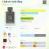Club de Nuit Bling notas Club de Nuit Bling notas